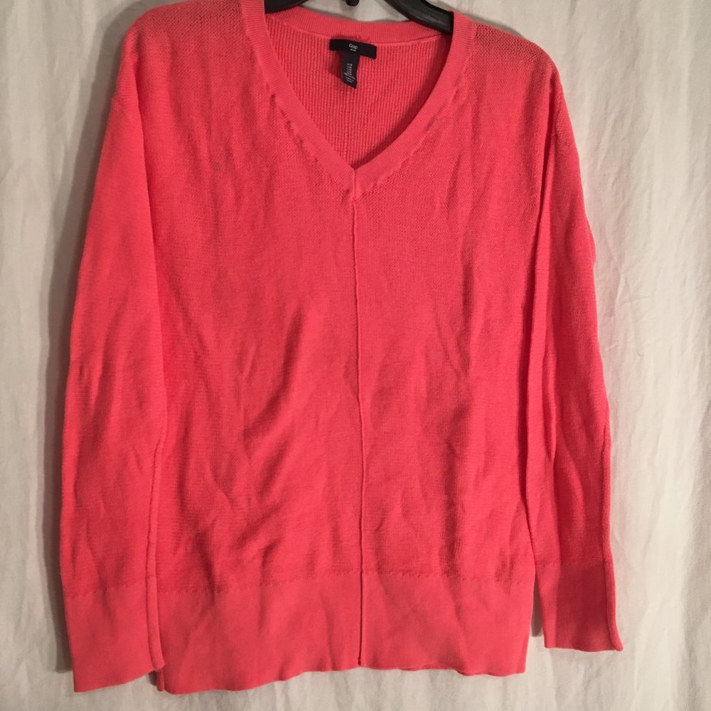 CLEARANCE 4/$15 Gap Factory V Neck Sweater Sz M